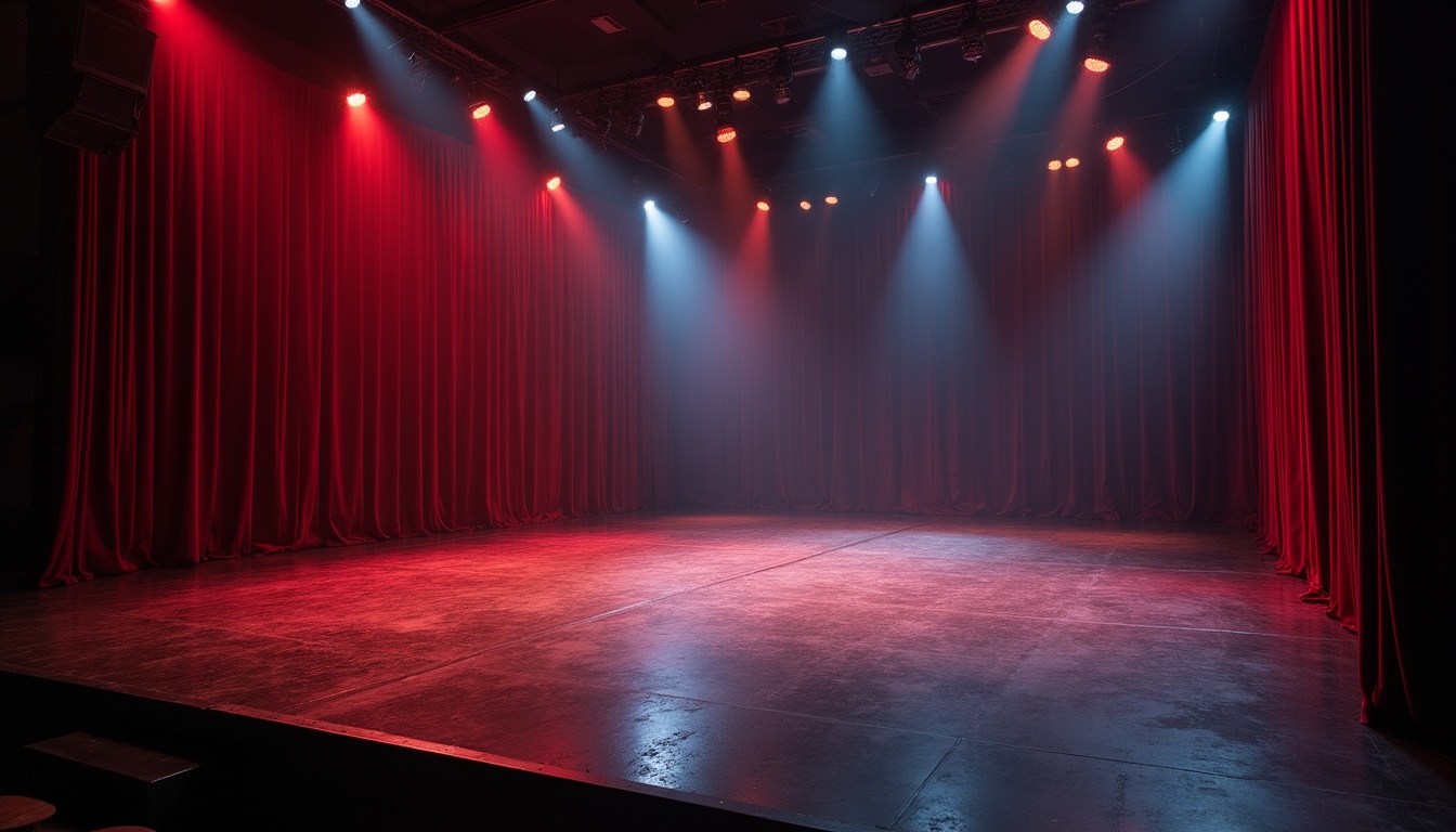 O sală de teatru plină, cu lumini de scenă, reprezentând o experiență la Teatrul Național.