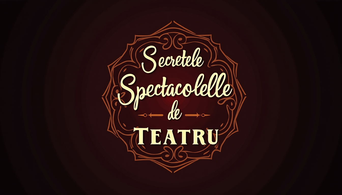O cortină roșie de teatru se deschide, dezvăluind secretele spectacolelor de teatru și magia scenei.
